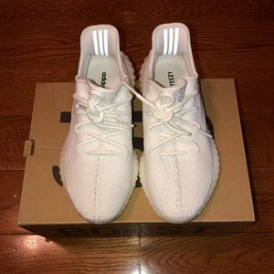 Size 8- adidas Yeezy Boost 350 V2 Cream White 2017